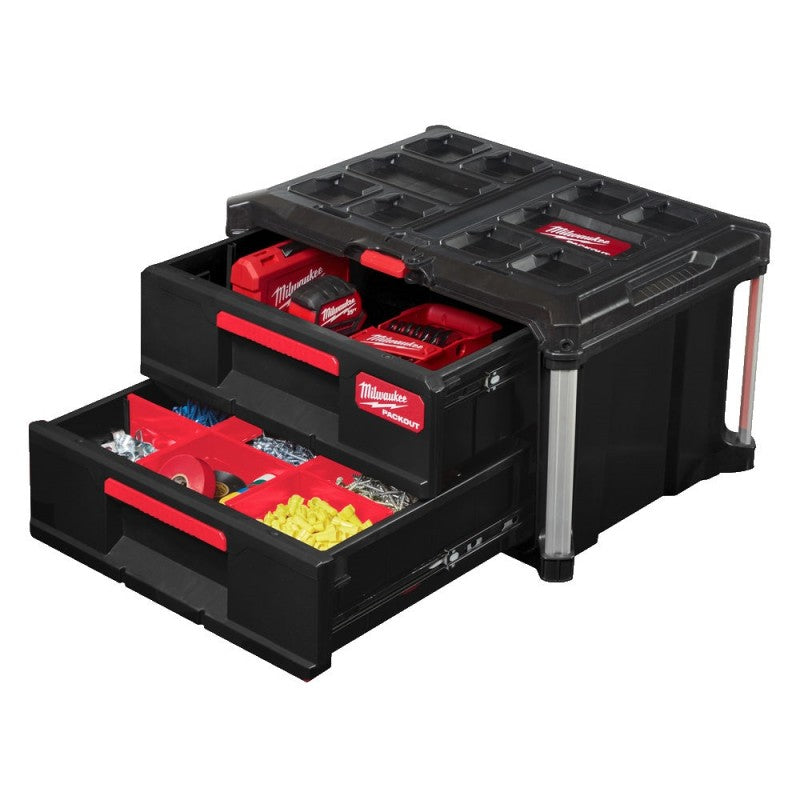 Milwaukee PACKOUT™ 2-Drawer Tool Box