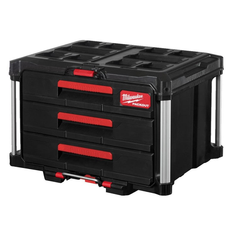 Milwaukee PACKOUT™ 3-Drawer Tool Box