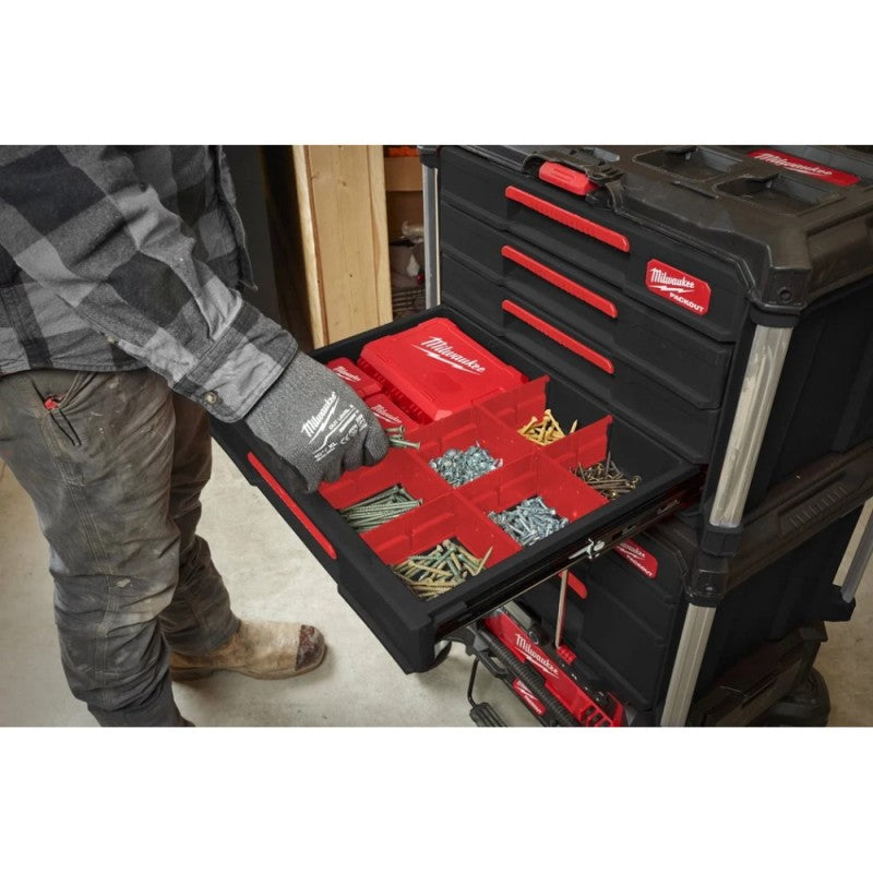 Milwaukee PACKOUT™ 4-Drawer Tool Box
