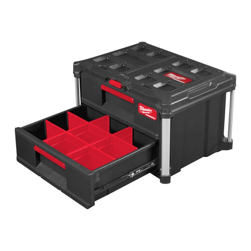 Milwaukee PACKOUT™ 2-Drawer Tool Box